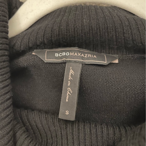 BCBG | Long Sleeve Cowl Neck Sweater Dress (S) - Picture 2 of 3